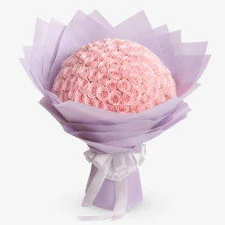 Blooming Blush (100 Premium Roses)